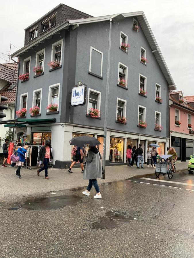 Hotel Pension Graf Konstanz Exteriör bild
